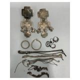 LOT OF .925 BROKEN SCRAP JEWELRY TW 38.4G