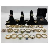 COSTUME RINGS - VARIOUS SIZES