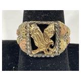 STERLING SILVER MEN'S EAGLE RING SIZE 11 9.0G