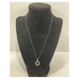 STERLING NECKLACE W/ PENDANT