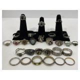COSTUME RINGS - VARIOUS SIZES