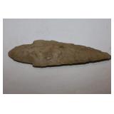 NATIVE AMERICAN SPEAR POINT - 5" X 1 1/2" WIDE