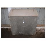 PRIMITIVE WOOD GRAIN BOX - 32" X 16" X 30"