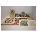 WAR BONDS POSTERS AND VINTAGE POSTCARDS