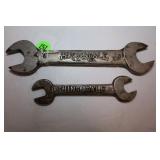 HINSDALE VINTAGE OPEN ENDED WRENCHES