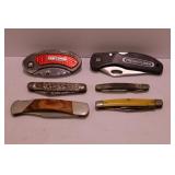 LOT OF VINTAGE FOLDING POCKET KNIVES - IMPERIAL,