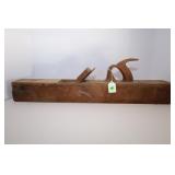 PRIMITIVE WOOD HAND PLANE - 24" LONG