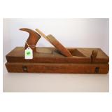PRIMITIVE WOOD HAND PLANE - 16" LONG