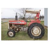 MASSEY FURGUSON 255 DIESEL TRACTOR - NEW BATTERY