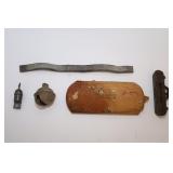 VINTAGE WHISTLE, STANLEY CAST IRON POCKET LEVEL,