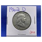 1962-D FRANKLIN HALF DOLLAR