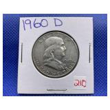 1960-D FRANKLIN HALF DOLLAR