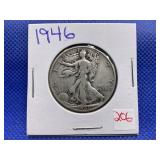 1946 WALKING LIBERTY HALF DOLLAR