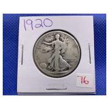 1920 WALKING LIBERTY HALF DOLLAR