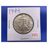 1944 WALKING LIBERTY HALF DOLLAR