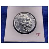 INDIAN HEAD ONE TROY OUNCE .999 FINE SILVER