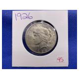 1926 PEACE DOLLAR