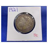 1921 MORGAN SILVER DOLLAR
