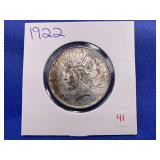 1922 PEACE DOLLAR