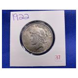 1922 PEACE DOLLAR