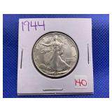 1944 WALKING LIBERTY HALF DOLLAR