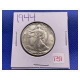 1944 WALKING LIBERTY HALF DOLLAR