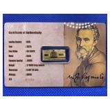 2025 .9999 GOLD 1/1,000TH TROY OUNCE