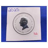 2025 AUSTRALIAN SNAKE ONE OUNCE SILVER COIN