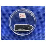 5 GRAM .999 SILVER BULLET