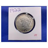 1922 PEACE DOLLAR