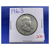 1963 FRANKLIN HALF DOLLAR