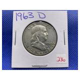 1963-D FRANKLIN HALF DOLLAR