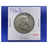 1963 FRANKLIN HALF DOLLAR