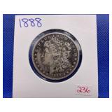 1888 MORGAN SILVER DOLLAR