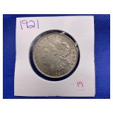 1921 MORGAN SILVER DOLLAR