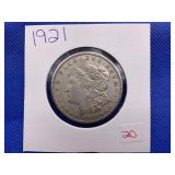 1921 MORGAN SILVER DOLLAR