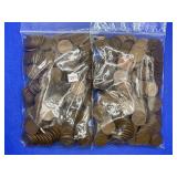 300 ASSORTED WHEAT CENTS