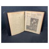 1947 BASEBALL SCRAP BOOK IN BINDER