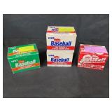 LOT OF 4 MLB - 1981 TOPPS PICTURE CARDS BOX, 1986