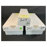 LOT OF 2 SMALL MONSTER BOX 1977 TOPPS MLB CARDS -