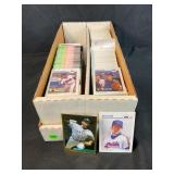 SMALL MONSTER BOX OF MISCELLANEOUS MLB CARDS