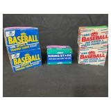 LOT OF 5 MLB - 1988 FLEER LOGO STICKERS AND UPDATD