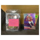 BOX LOT OF NEWER BASEBALL, BASKETBALL & FOOTBALL