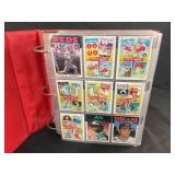 1986 TOPPS MLB CARDS IN BINDER - COMPLETE SET