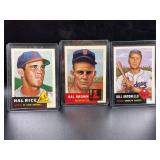 LOT OF 3 TOPPS MLB CARDS - BILL ANTONELLO, HAL