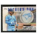 2023 MLB TOPPS BO BICHETTE FATHER'S DAY