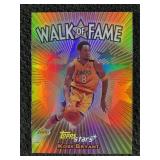 2000-2001 NBA TOPPS STARS WALK OF FAME KOBE BRYANT