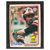 1978 MLB TOPPS EDDIE MURRAY ROOKIE CARD #36