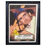1952 MLB TOPPS BILLIE JOHNSON #83 CARD