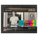 2004 MLB DONRUSS CALL TO THE HALL ROLLIE FINGERS